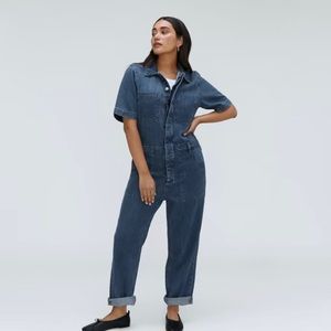 Everlane Supersoft Denim Coveralls